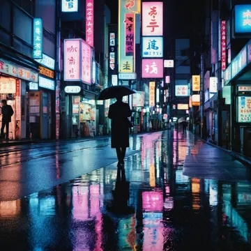 Cover of the album “Tokyo Sketches” (AI-generated artwork)
