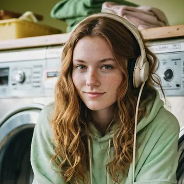 Portrait of Juniper Hale (AI-generated fictional character)