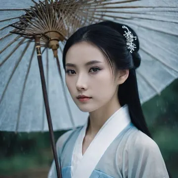 Portrait of Lin Shuang (AI-generated fictional character)
